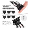 QICOQ Hair Cutting Machine Hair Clipper Men's 2 Set Electric Professional Shaver Rechargeable USB Digital Display for Men Gift(Black) view 2