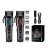 EWKYLSEM Hair Clipper Intelligent LED Digital Display Powerful Power Hair Trimmer Salon Home Carving Electric Push Shear V-016(V-016blue) view 2