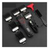 EWKYLSEM Hair Clipper Intelligent LED Digital Display Powerful Power Hair Trimmer Salon Home Carving Electric Push Shear V-016(V-016blue) view 3