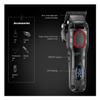 EWKYLSEM Hair Clipper Intelligent LED Digital Display Powerful Power Hair Trimmer Salon Home Carving Electric Push Shear V-016(V-016blue) view 4