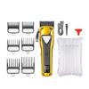 EWKYLSEM Hair Trimmer Professional LED Digital Display DLC Blade Barber Metal Rechargeable Adjustable for Men V-137(Gold Without Box) view 1