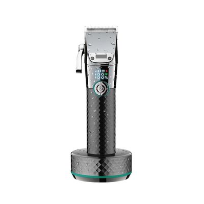 QICOQ V-682 IPX7 Waterproof Professional Hair Cutting Machine Cordless Trimmer Rechargeable cipper for Men(682 Green USB)