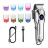 EWKYLSEM Men's Hair Clipper Electric Water Washable LCD Display Barber Shop Haircut Machine Precision Trim Fade Trimmer view 1