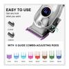 EWKYLSEM Men's Hair Clipper Electric Water Washable LCD Display Barber Shop Haircut Machine Precision Trim Fade Trimmer view 2