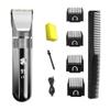EWKYLSEM Electric Hair Clipper Professional Trimmer Household Waterproof LED Display Men USB Charging Haircut Tools Set(Black-Set1) view 1