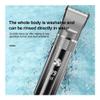 EWKYLSEM Electric Hair Clipper Professional Trimmer Household Waterproof LED Display Men USB Charging Haircut Tools Set(Black-Set1) view 3