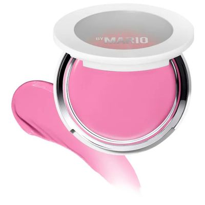 Makeup B-M - Cream Blush Veil  Soft Pop Plumping Cheek Color for Natural Radiant Glow, Lightweight & Blendable Formula, Long-Lasting Finish - Color: Pink Peony - (soft blue pink)