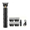 QICOQ Hair Trimmer New Professional Cutting Machine Electric Shaver Trimmers with LCD Display Men's Clipper(Red) view 1