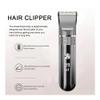 QICOQ Electric Hair Clipper Professional Trimmer Household Waterproof LED Display Men USB Charging Haircut Tools Set(Black-Set2) view 4