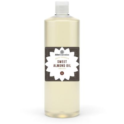 AFROCOSMETICS Sweet Almond Oil Natural Moisturizer for the body Cold Pressed 32 oz