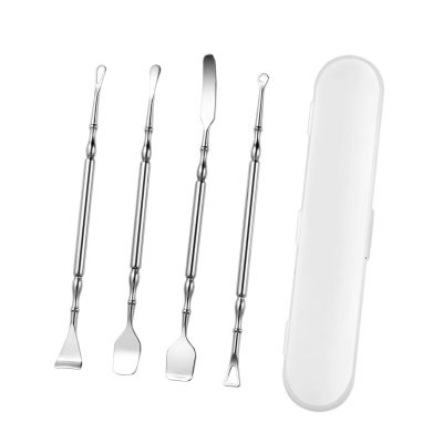 Kokiya 4X Removal Kit Professional Extractors Portable Practical Stainless Steel Facial Cleaning Tools