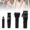 HETHLIF Hair Trimmer Kit, Clippers and Grooming Set for Men Women Kids, Cordless Barber Grade Haircut Machine with T Shaped Cutter, Lithium Ion Batteries, Hair Clippers and Trimmer Set (Black) view 2