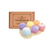 ACSUSS Shea Cocoa Butter Bath Bombs Gift Set Handmade Skin Care for Dry Skin 6 Pieces/Box One Size view 1