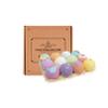 winying Handmade Cocoa Butter Bath Bombs Gift Set with Shea Butter to Moisturize Skin 12 Pieces/Box One Size view 1