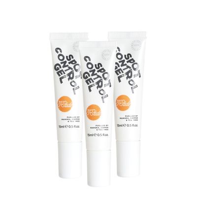 31st State Spot Control Gel - Acne Treatment, Reduces Redness - Clear Gel, Quick-Dry - Vegan, Gluten-Free, Paraben-Free and SLS/SLES-Free, 3 pack (15 ml each)