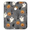 White Ghosts Barber Aprons Salon Professional Cape, Washable Haircut Cape 64.9 In x 55.1 In view 1