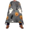 White Ghosts Barber Aprons Salon Professional Cape, Washable Haircut Cape 64.9 In x 55.1 In view 2