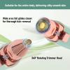 Brrnoo Electric Eyebrow Trimmer USB Rechargeable 2 in 1 Eyebrow and Facial Hair Remover with Replaceable Heads for Women and Men Lightweight Portable ABS Material view 2