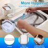 XANGNIER Cleaning Brush Kit for CPAP Mask,Standard 15mm-22mm Hose,Tube,Water Chamber,6.5 Ft Thick Hose Brush and Foldable Wash Basin for CPAP Machine Equipment Accessories Cleaner Supplies,10 PCS view 2