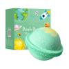 dPois Space Themed Moisturizing Bath Bombs for Women Galaxy Planet Foam Bath Relaxation Green Yellow One Size view 1