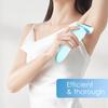 Livora Electric Shaver for WomenSilk Glide Pro ShaverRechargeable Electric Trimmer for Bikini, Pubic Hair, Legs, Body, Wet/Dry(Blue). view 2