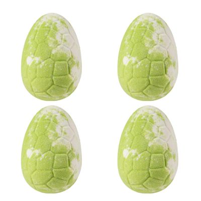 FEESHOW Colorful Bath Bombs 4 Pack for Kids Fun Bathtime Set for Children Party Favors and Gifts 4Pcs Lemon One Size