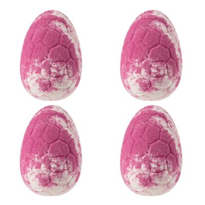 dPois Colorful 4 Pack Bath Bombs for Kids Fizzy Fun Childrens Bath Set Perfect Party Favors for Boys and Girls 4Pcs Strawberry One Size