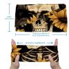 6 Pack Wide Headbands For Women Elastic Headband Skeleton Sunflower Head Bands Women's Hair Band Turban Workout Soft Sweat Hairband Accessories view 3
