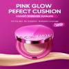 SKINTIFIC Pink Glow Cushion Foundation #04 Beige| Medium Coverage, Natural Dewy Glow Finish, Moisturizing for Dry Skin, Lightweight, Long-Lasting & Oxidation-Resistant view 2