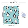 Cute Cartoon Penguins Barber Cloth Hair Cape Waterproof, Barbershop Gown 64.9 In x 55.1 In view 3