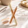 BLUE LOVE Dual-Ended Contour Pencil, 2 Shades - Precision Tip for Detailed Face Sculpting, Easy Control to Define Cheekbones, Nose & Jawline - Long Wearing, Vegan & Cruelty-Free view 2