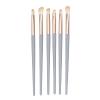 10PCS Makeup Brushes Set | Soft Fiber Hairs for Blush/Eye Shadow/Eyebrow | Makeup Brush Kit with Aluminum Handle for Beginners & Experts view 4