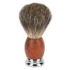 Shaving Brush for Men, Wooden Handle Beard Shaving Brush, Portable Ergonomic with Soft Synthetic, Elegant Salon Shaving Brush for Home Travel Grooming view 1