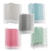 GALPADA Crystal Handle Lip Brush Precision Cotton Swabs for Even Lipstick Application Portable Disposable Lip Gloss Applicators with Micro Brush Wands for Daily Makeup and Salon Use view 1