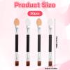 30 PCS Disposable Eyeshadow Applicator, Dual Sides Eye Makeup Applicators with Sponge Tip, 2 in 1 Eyeshadow Disposable Makeup Applicators for Women Make up Applicator view 2