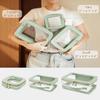 Oaque Clear Cosmetic Bag Set for Women Makeup Bag with Handle, 3 Pcs Travel Toiletry Bag Transparent Cosmetic Case Portable Make Up Organizer Bag for Essentials view 3