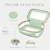 Oaque Clear Cosmetic Bag Set for Women Makeup Bag with Handle, 3 Pcs Travel Toiletry Bag Transparent Cosmetic Case Portable Make Up Organizer Bag for Essentials view 4