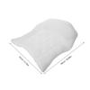 BCOATH Bath Pillow for Tub Neck and Shoulder Support Thick Padded White Bathtub Cushion with Breathable Material Fit for All Bathtubs Hygienic and Easy to Clean Spa Accessory view 2