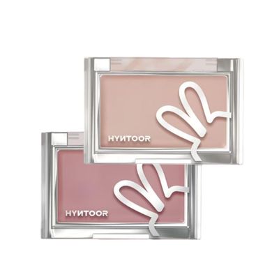 HYNTOOR 2-in-1 Cream Blush and Concealer, Long-Wearing Moisturizing Formula with High Coverage, Skin-Like Finish (MV01+NU10, 3G)