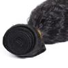 Kinky Straight Human Hair Bundles 24 24 24 Inch 8A Grade Brazilian Virgin Hair 3 Bundles Natural Balck Color Kinky Straight Hair Extensions 300g view 4