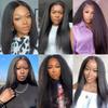 Kinky Straight Human Hair Bundle Yaki Straight Bundles Human Hair 30 32 34" view 2