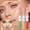 Liquid Concealer - 3 Pieces Sweatproof High Coverage Concealer, Long-Lasting Women Makeup Concealers, Contouring Solution Everyday Cosmetics For Travel Photography Dating Gathering Wedding view 2