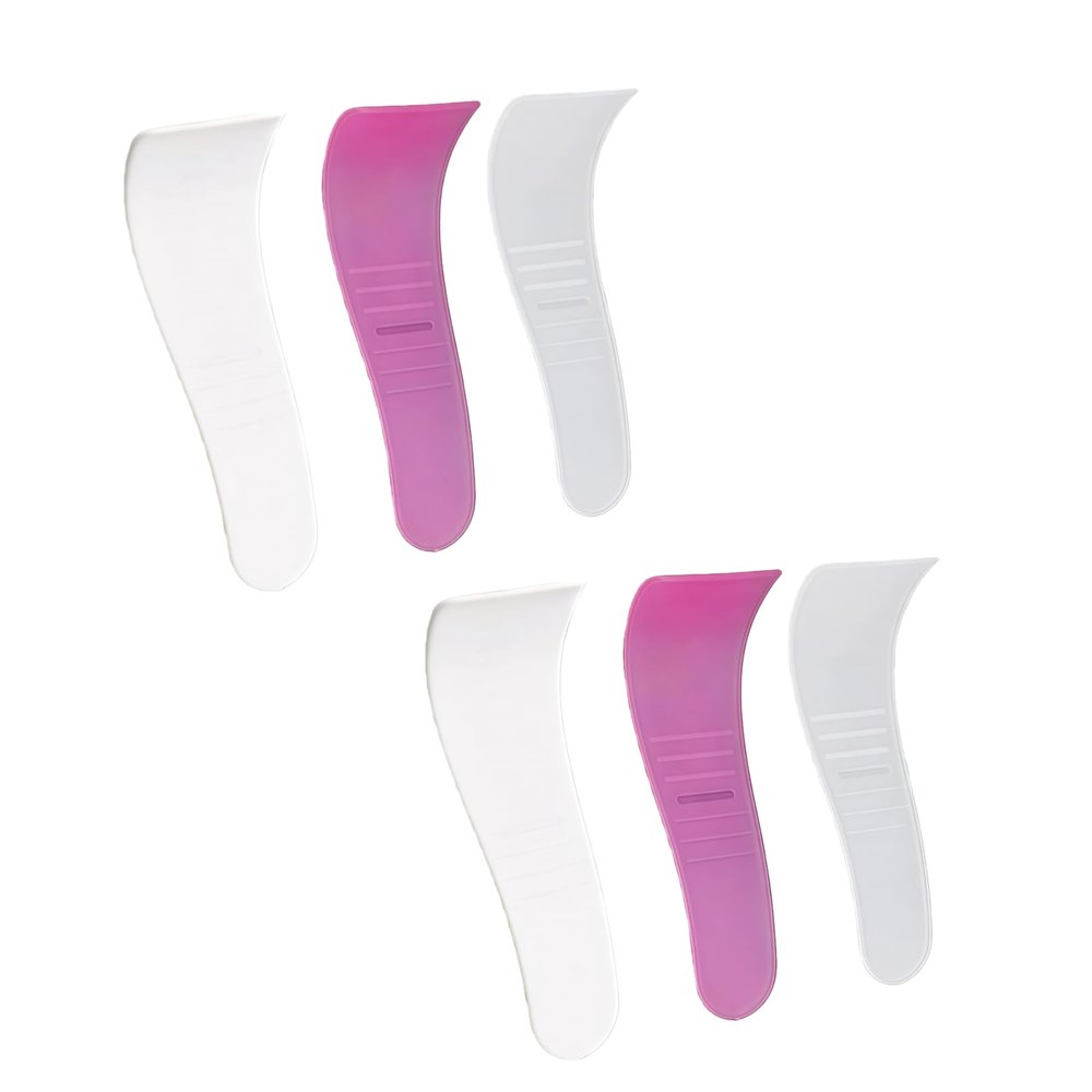 6Pcs Portable Hair Wax Removal Spatulas, Random Colors, Non-Stick Wax Applicator, Reusable Scraper, Hard Wax Sticks