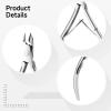 boxoon Precision Nail Cutter, Cuticle Nippers Steel Professional, 4.1 in / 10.6 Cm, 0.07/34 G, Grip Comfortable with, Dead Skin Removal for Ideal, Salon and Home Use for view 2