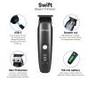 Artimaven Premium Men's Beard Trimmer All-in-One Grooming Kit - Professional Beard Trimming, Hairstyle Design & Sideburn Detailing with Portable Wash Bag, Multi-Functional Styling Tool view 2