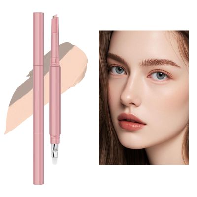 Eye Brightener - Waterproof Eye,Correcting Under Eyes Concealer Double Head Under Eyes Liner | Double-Head Silkworm Pen Makeup Tool Stick for Girls Mothers Travel Face Cosmetics