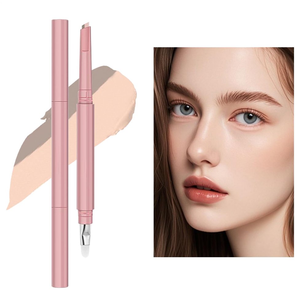 Eye Brightener - Waterproof Eye,Correcting Under Eyes Concealer Double Head Under Eyes Liner | Double-Head Silkworm Pen Makeup Tool Stick for Girls Mothers Travel Face Cosmetics