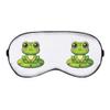 Azeeda 'Cute Frog On Lilypad' Sleep/Travel Eye Mask (EY00033844) view 1