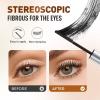 Iron Wand Mascara, 2026 New Metal Wand Mascara, 3D Washable Metal Mascaras, Tubing Mascaras Fiber Lash Extension Non-Clumping Wands Curling Eyelash Black MetalMascaras (Brown) view 3