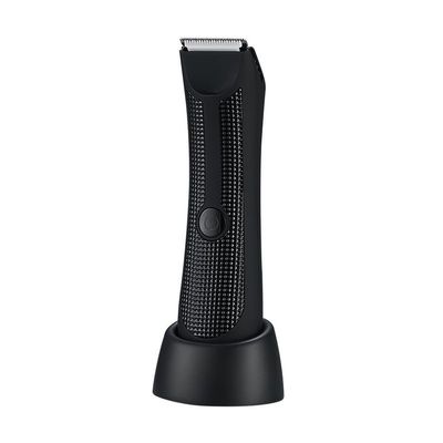 DIDILY Electric Groin Nose & Ear Hair Trimmer, Rechargeable Body Hair Trimmer with 3-Level Adjustable Comb, IPX Waterproof, Portable Grooming Tool for Men, Black (Black)